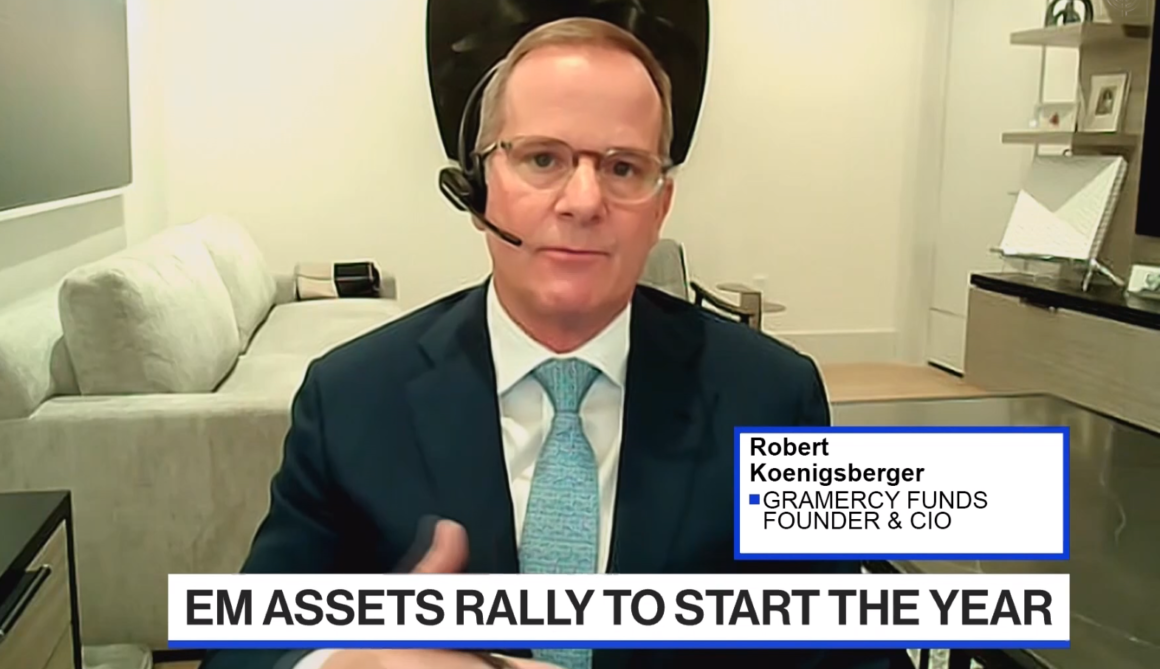 Gramercy CIO and Managing Partner, Robert Koenigsberger, on Bloomberg
